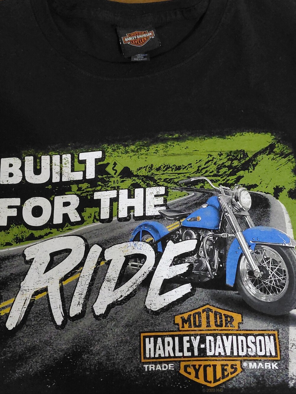 Harley-Davidson T-shirt Black Chongqing City, China, dated 2023 XXL